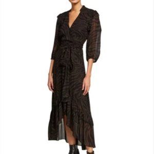 ba&sh Selena Dress, Naturel Size 2 (US 6)